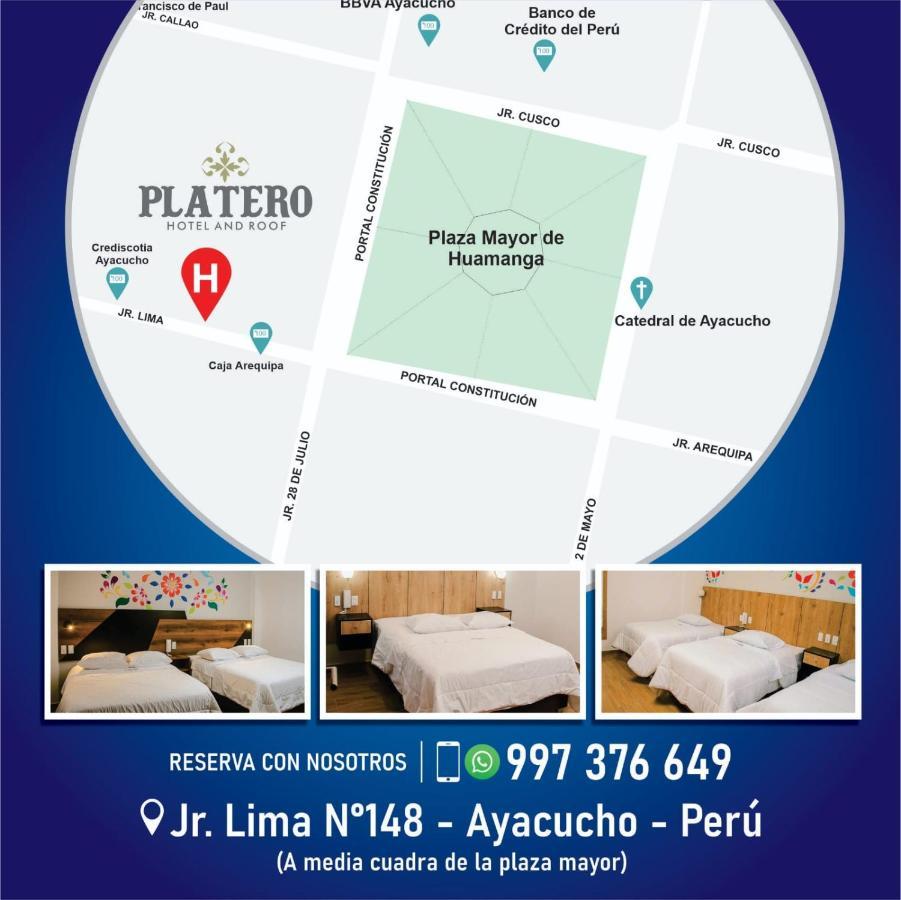 Platero Hotel Ayacucho Extérieur photo