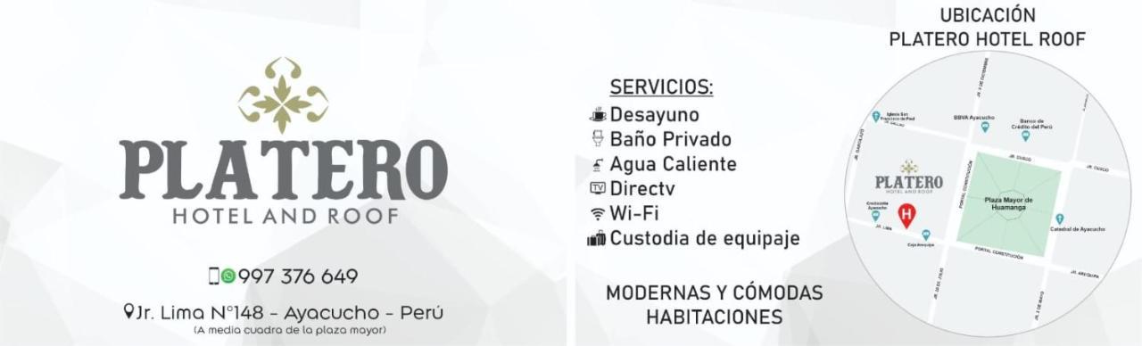 Platero Hotel Ayacucho Extérieur photo
